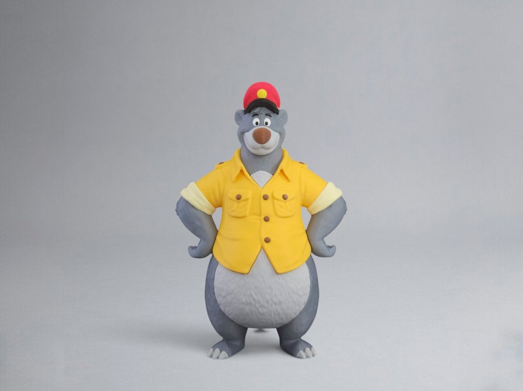 Baloo – 32 cm – TaleSpin Figuur, Ophalen of Verzenden, Nieuw, Fantasy