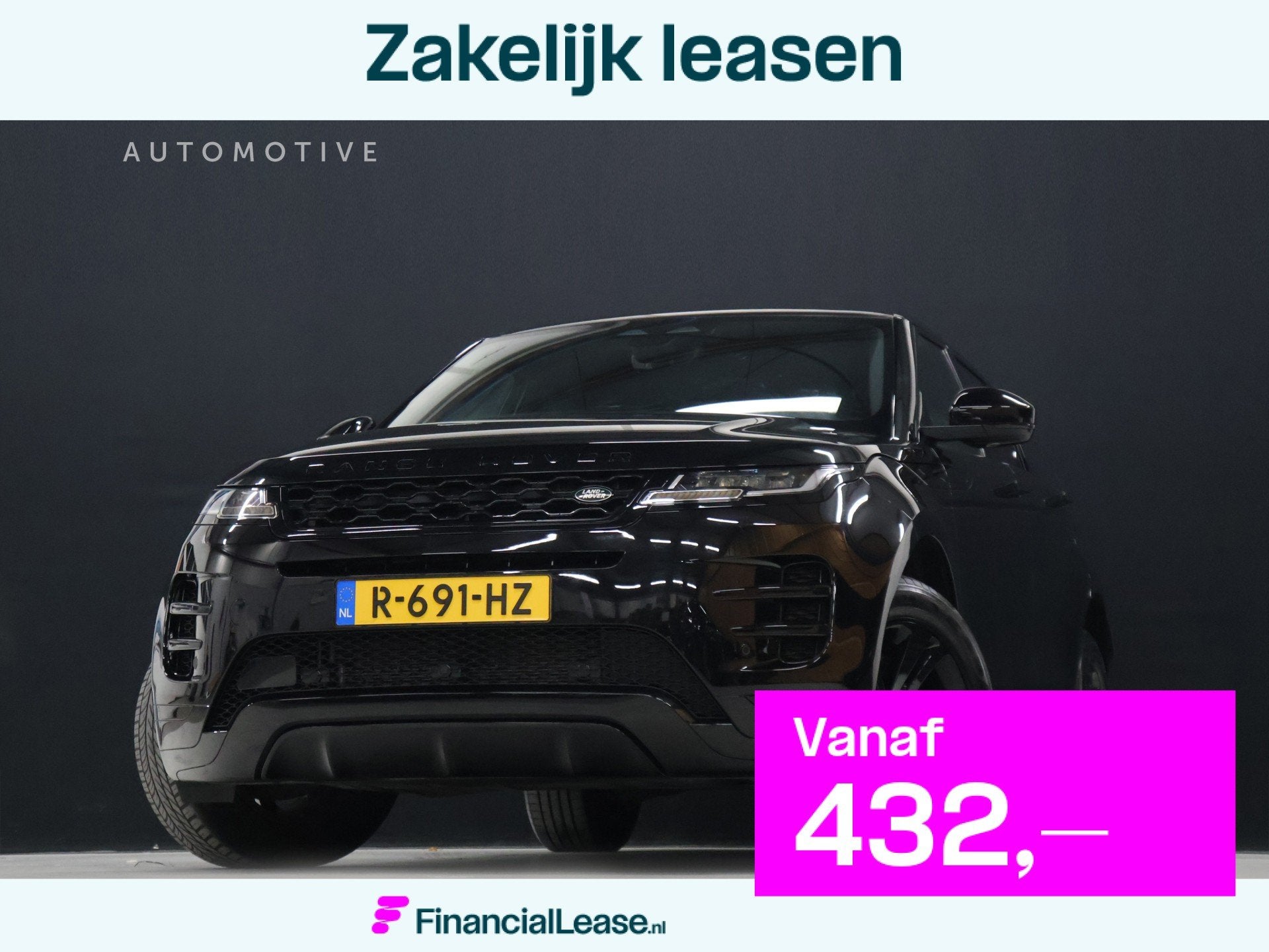 Land Rover Range Rover Evoque 1.5 P300e AWD Bronze Collectio, 309 pk, Zwart, Vierwielaandrijving, Hybride Elektrisch/Benzine