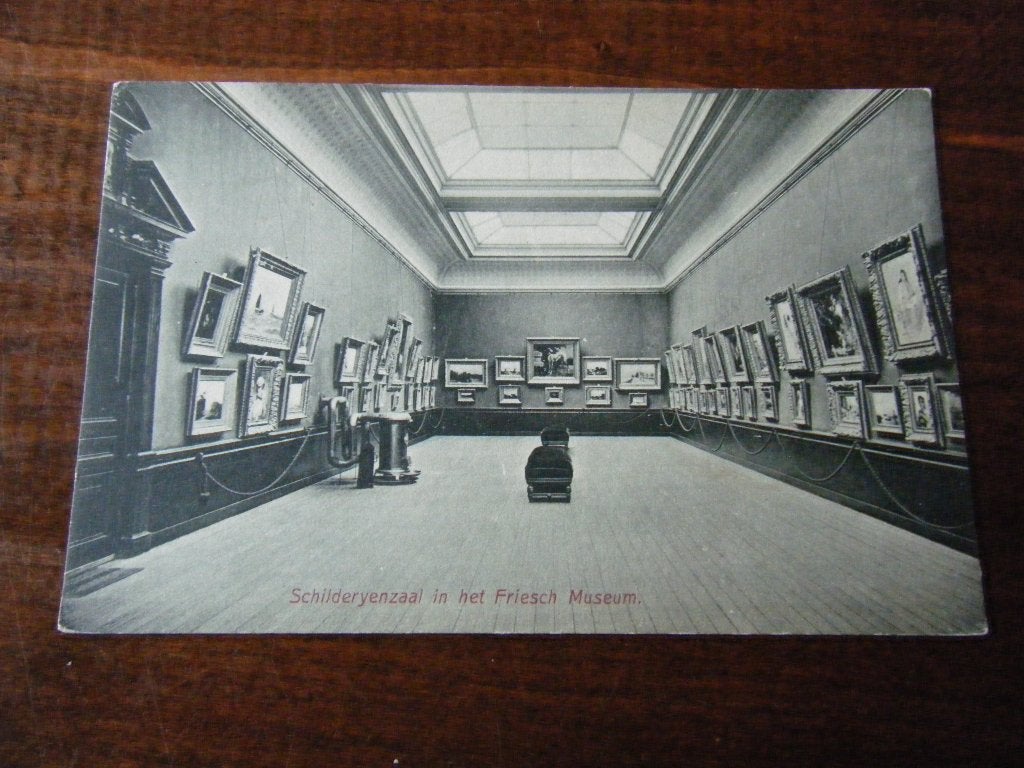 Y6 - Leeuwarden - Museum - Schilderijen - Mooi/Oud, Ophalen of Verzenden, Voor 1920, Friesland