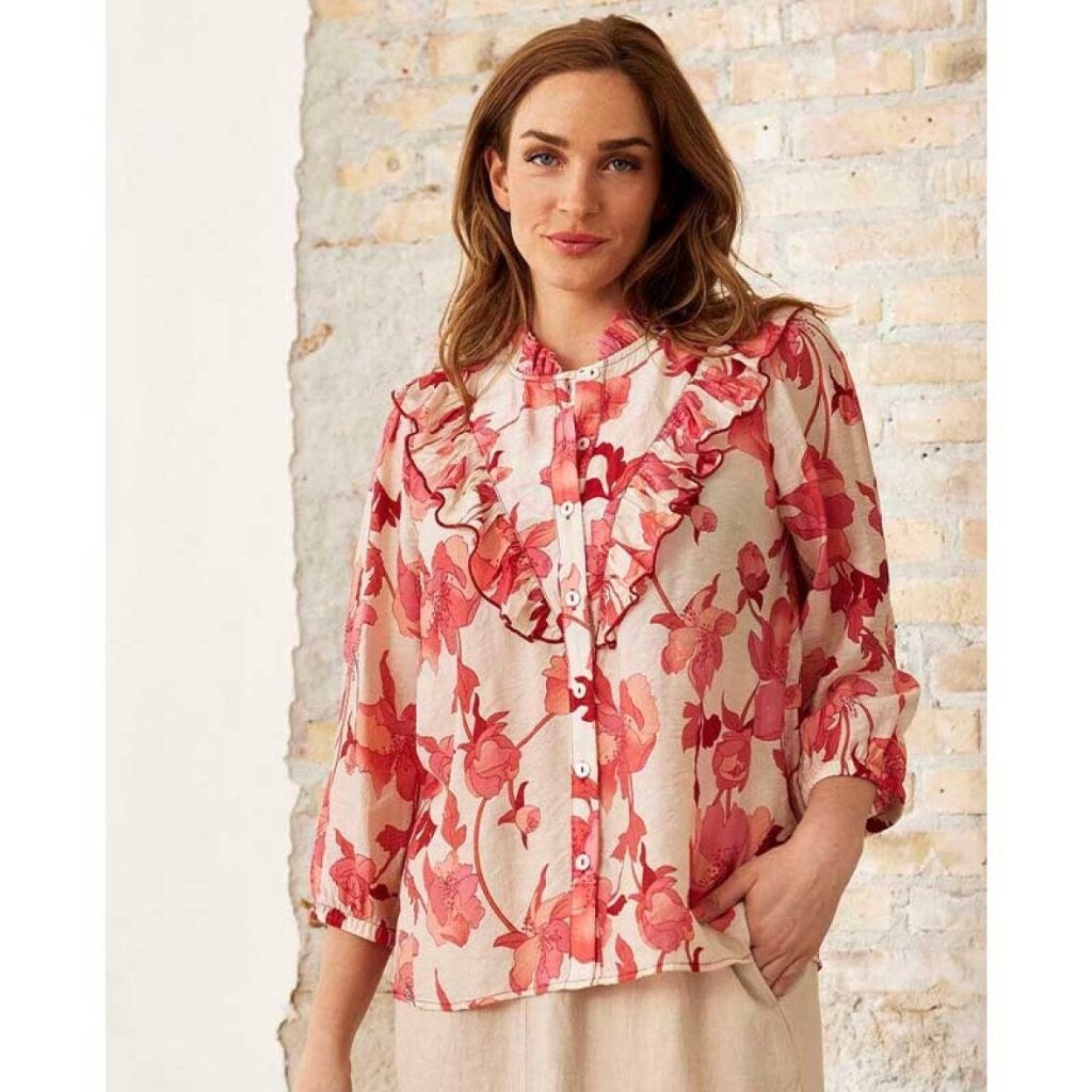 blouse In Front, Verzenden, Maat 42/44 (L), Zo goed als nieuw, In front