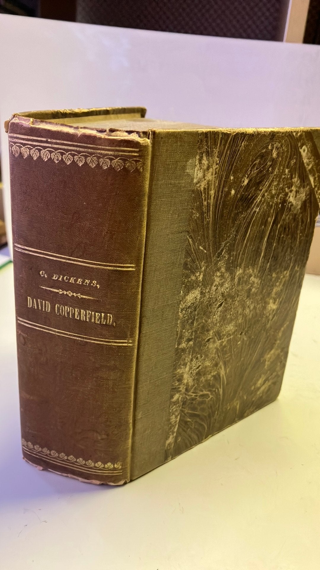 Zeldzaam! Charles Dickens- David Copperfield (1849, Leibzig), Antiek en Kunst, Antiek | Boeken en Bijbels, Ophalen of Verzenden