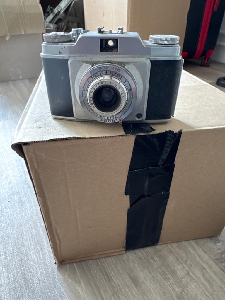 Vintage Agfa Silette Pronto camera - Klassieke analoge camer, Audio, Tv en Foto, Fotocamera's Analoog, Ophalen of Verzenden, Gebruikt