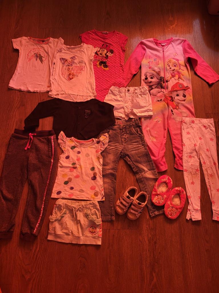 Meisjeskleding pakket maat 110 - Diverse items, Ophalen of Verzenden, Gebruikt, Meisje, Setje