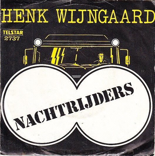 HENK WIJNGAARD - nachtrijders ( 1978), Gebruikt, 7 inch, Ophalen of Verzenden, Fotohoes