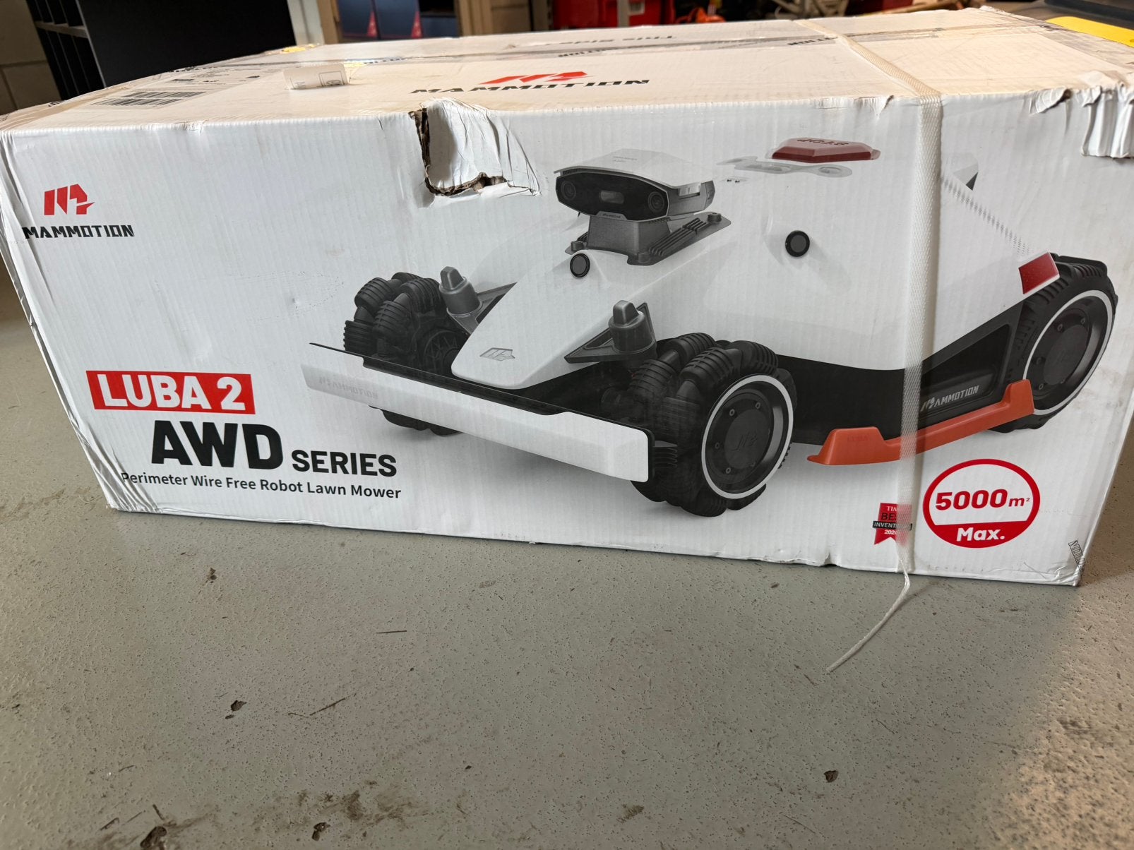 Mammotion Luba 2 AWD 5000X robotmaaier, Ophalen of Verzenden, Nieuw, Meer dan 25 cm, Bestuurbaar via app