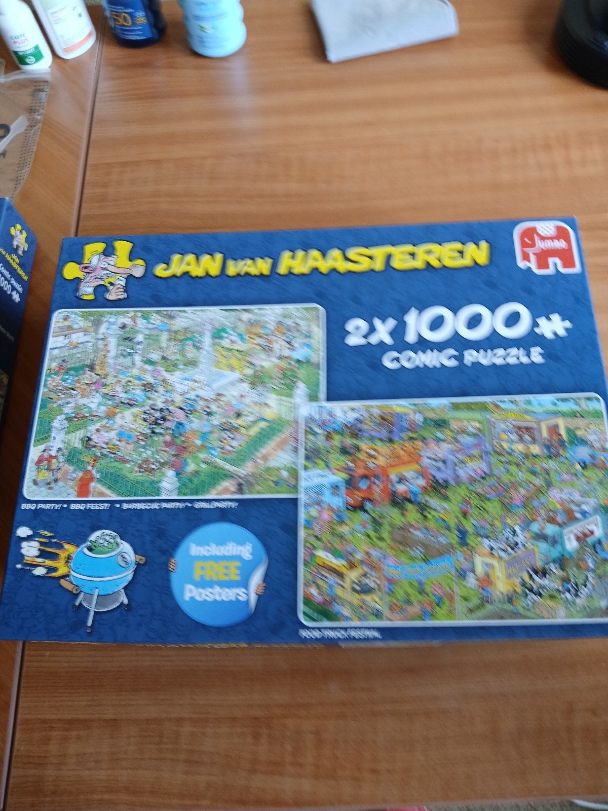 Jan van Haasteren puzzels 1000 stukjes, Ophalen, 500 t/m 1500 stukjes, Gebruikt, Legpuzzel