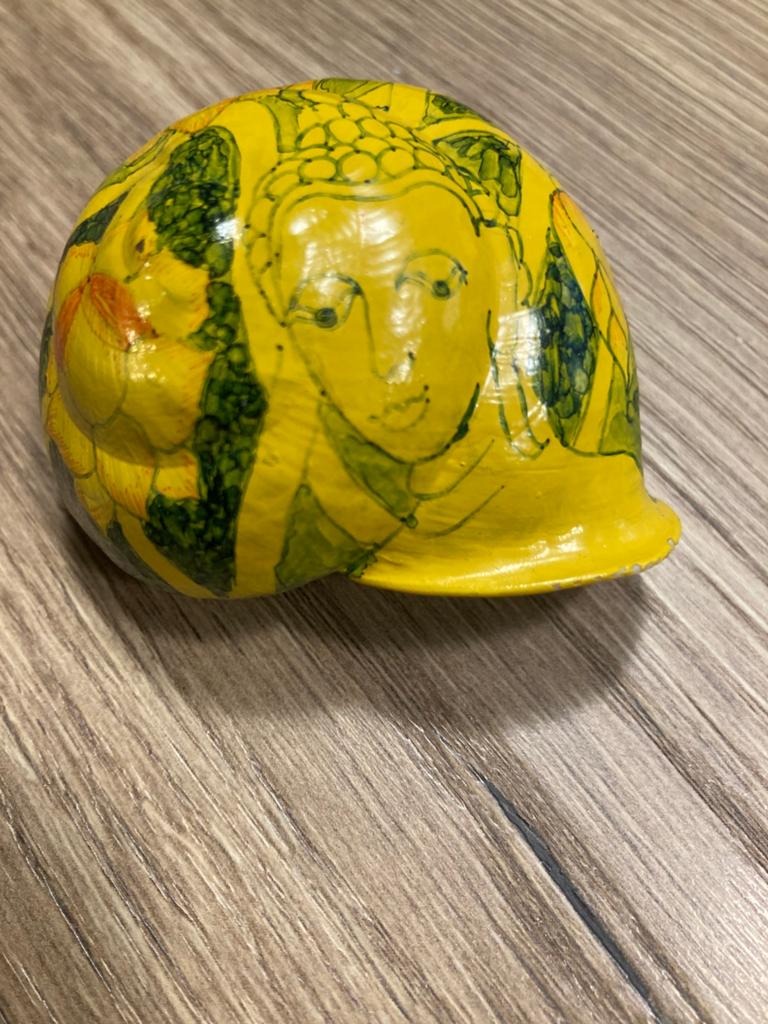 Beschilderde slakkenschelp (150624), Ophalen of Verzenden