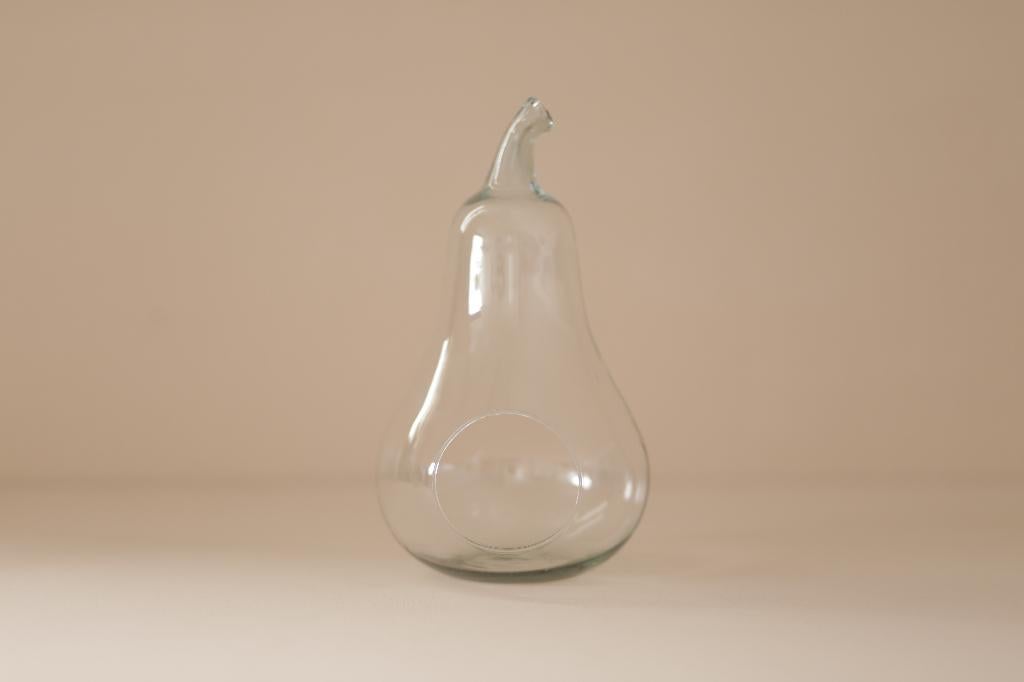Vintage glazen planthanger terrarium peer, Ophalen, Overige kleuren, Minder dan 50 cm, Glas