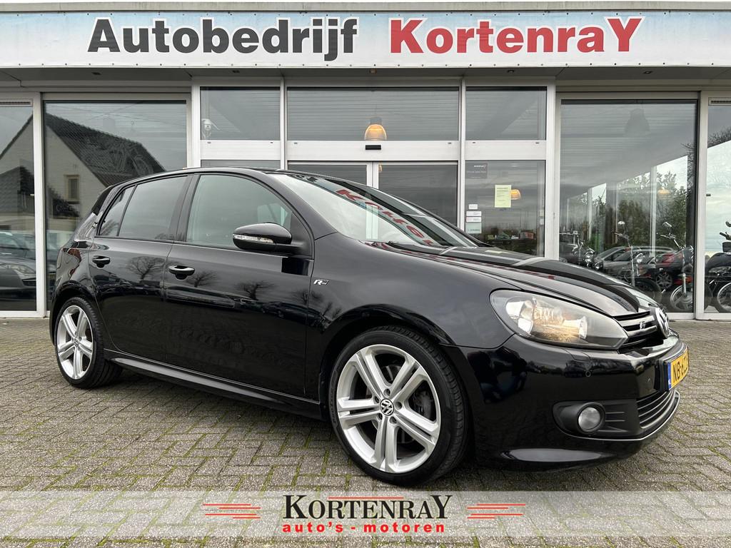 Volkswagen Golf 1.4 TSI Highline R-Line pakket/stoelverw/ECC, Auto's, Voorwielaandrijving, Euro 5, Gebruikt, Zwart