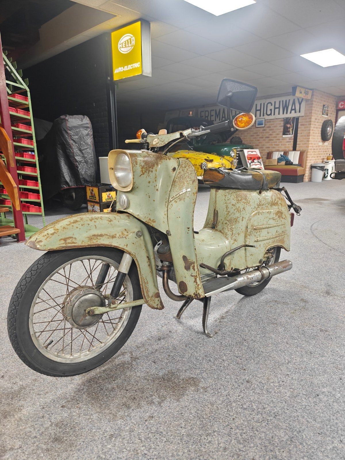 Zeer mooie originele Simson Schwalbe, Fietsen en Brommers, Brommers | Oldtimers, Overige merken, Ophalen