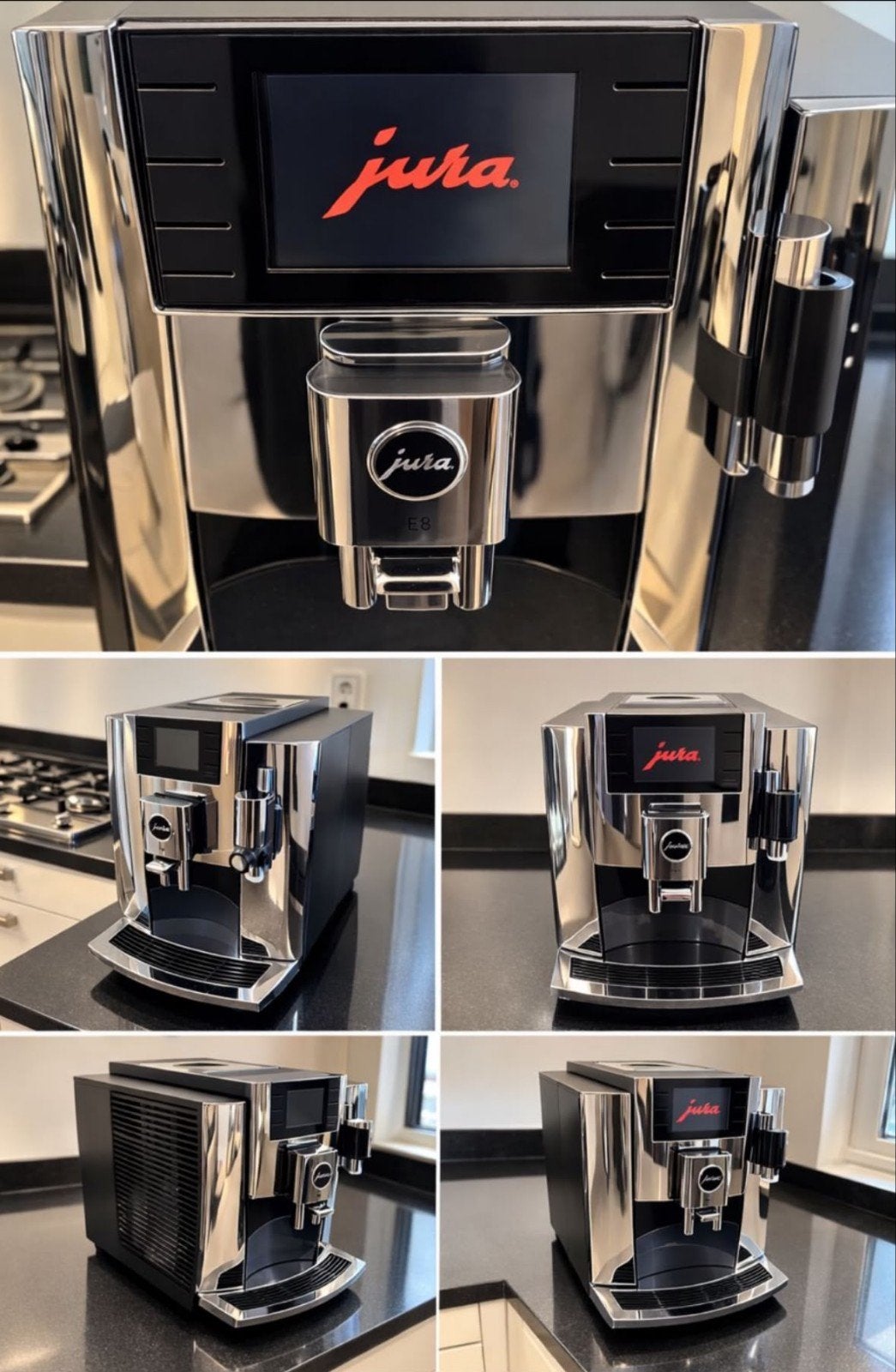 Jura E8 (2021) volautomaat koffiemachine - Zo goed als nieuw, Witgoed en Apparatuur, 10 kopjes of meer, Koffiemachine, Zo goed als nieuw