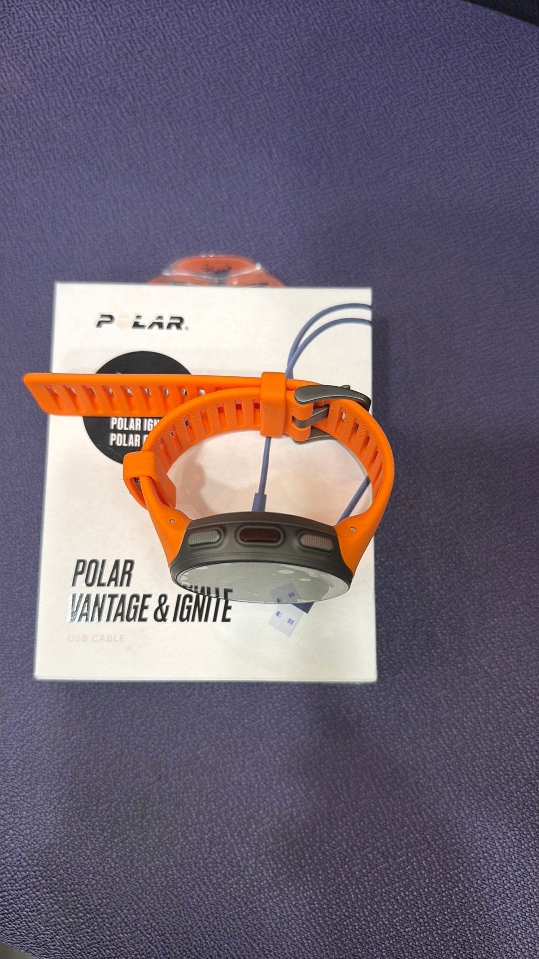 Polar Vantage V GPS Sporthorloge (Oranje) – Incl Oplaadkabel, ., Nieuw, Oranje, Ophalen of Verzenden
