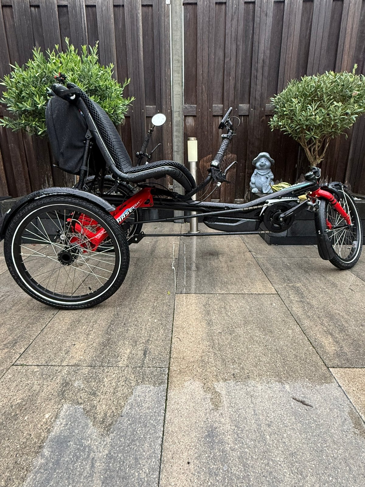Hase Bike Trigo Elektrische Ligfiets, Ophalen, Zo goed als nieuw, Overige merken