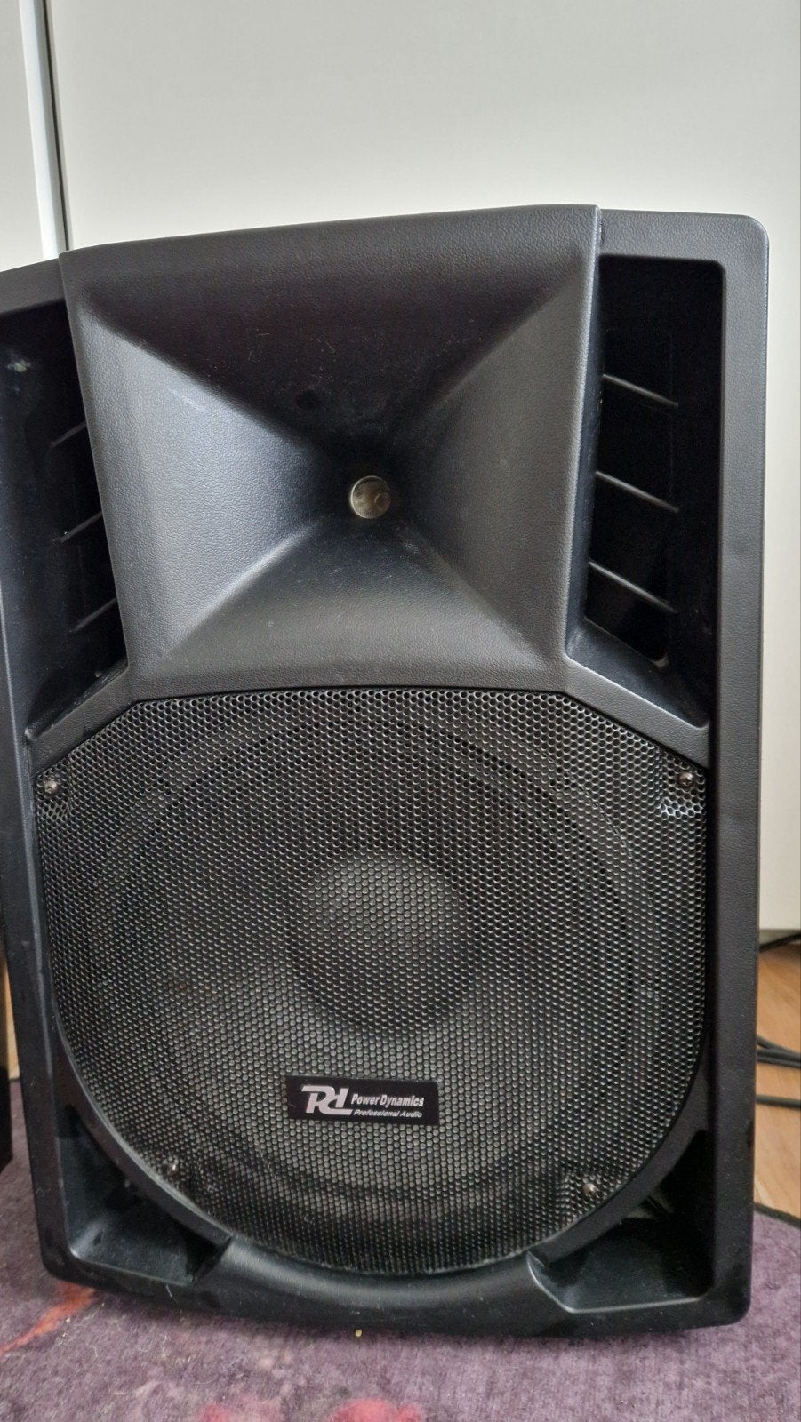 Power Dynamics PD12A Speaker, Gebruikt, Party speaker, Inclusief kabels, Ophalen