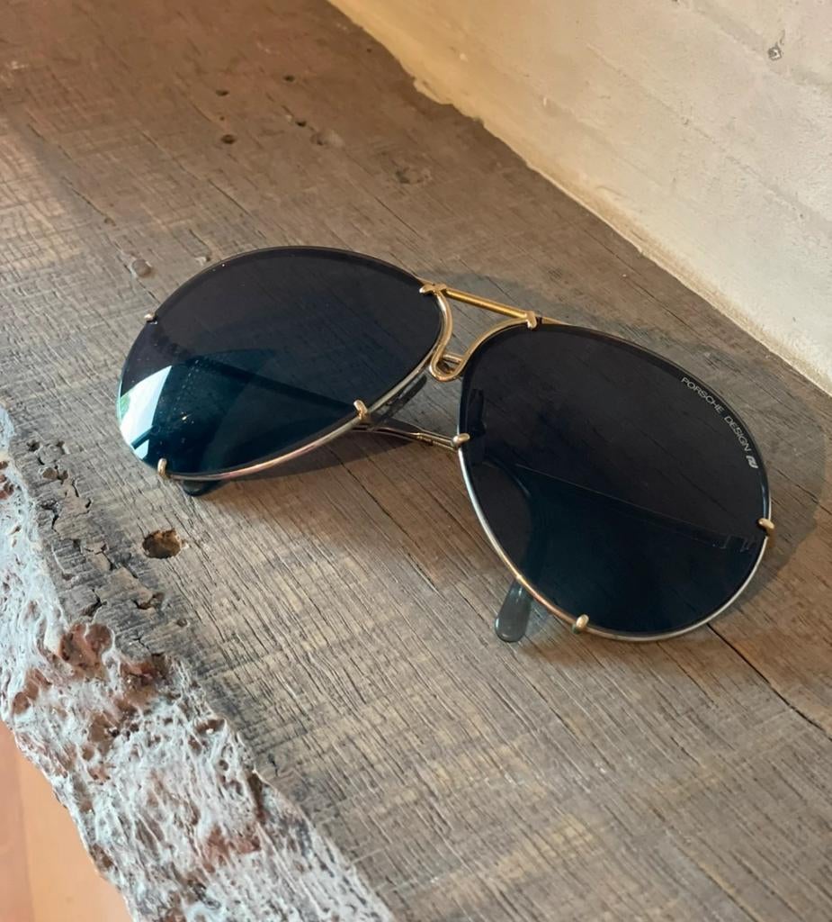 Origineel porsche design vintage zonnebril by carrera uit ja, Zonnebril, Zwart, Carrera, Ophalen of Verzenden