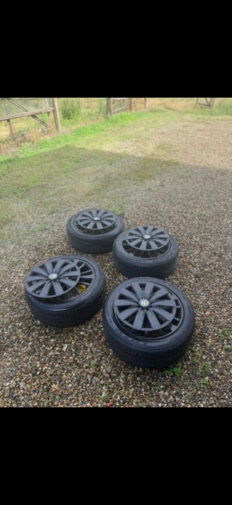 Set banden met velgen voor VW Transporter, Ophalen, 18 inch, Banden en Velgen, 235 mm
