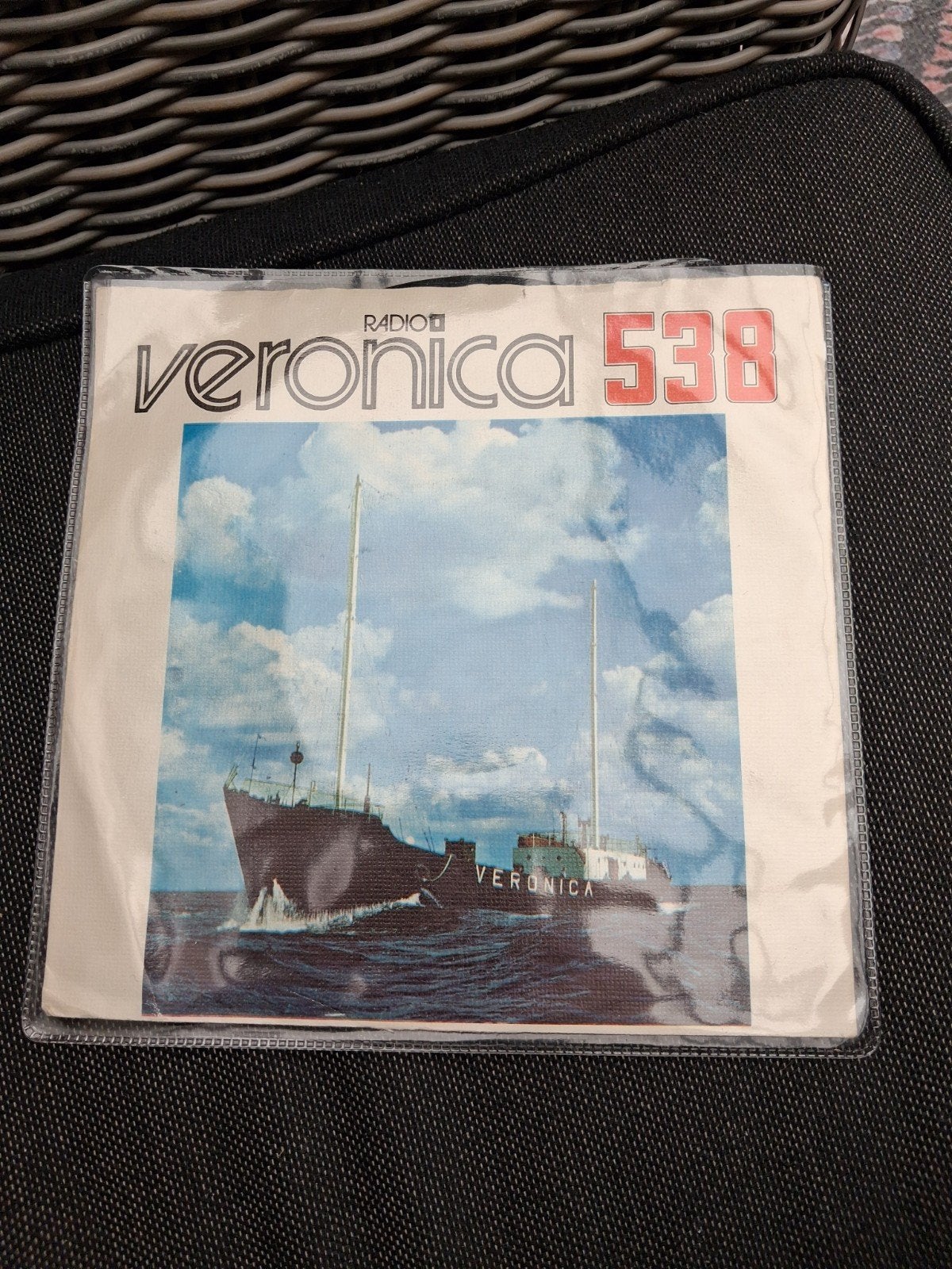 Radio Veronica 538 singel   - Historische Uitgave, Ophalen of Verzenden, 1970 - 1979, Zo goed als nieuw