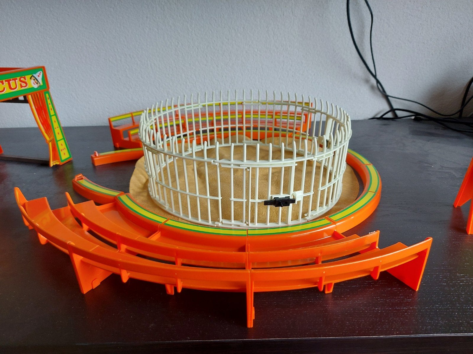 Oranje Circus playmobil jaren 80, Ophalen of Verzenden, Zo goed als nieuw, Complete set, Overige typen