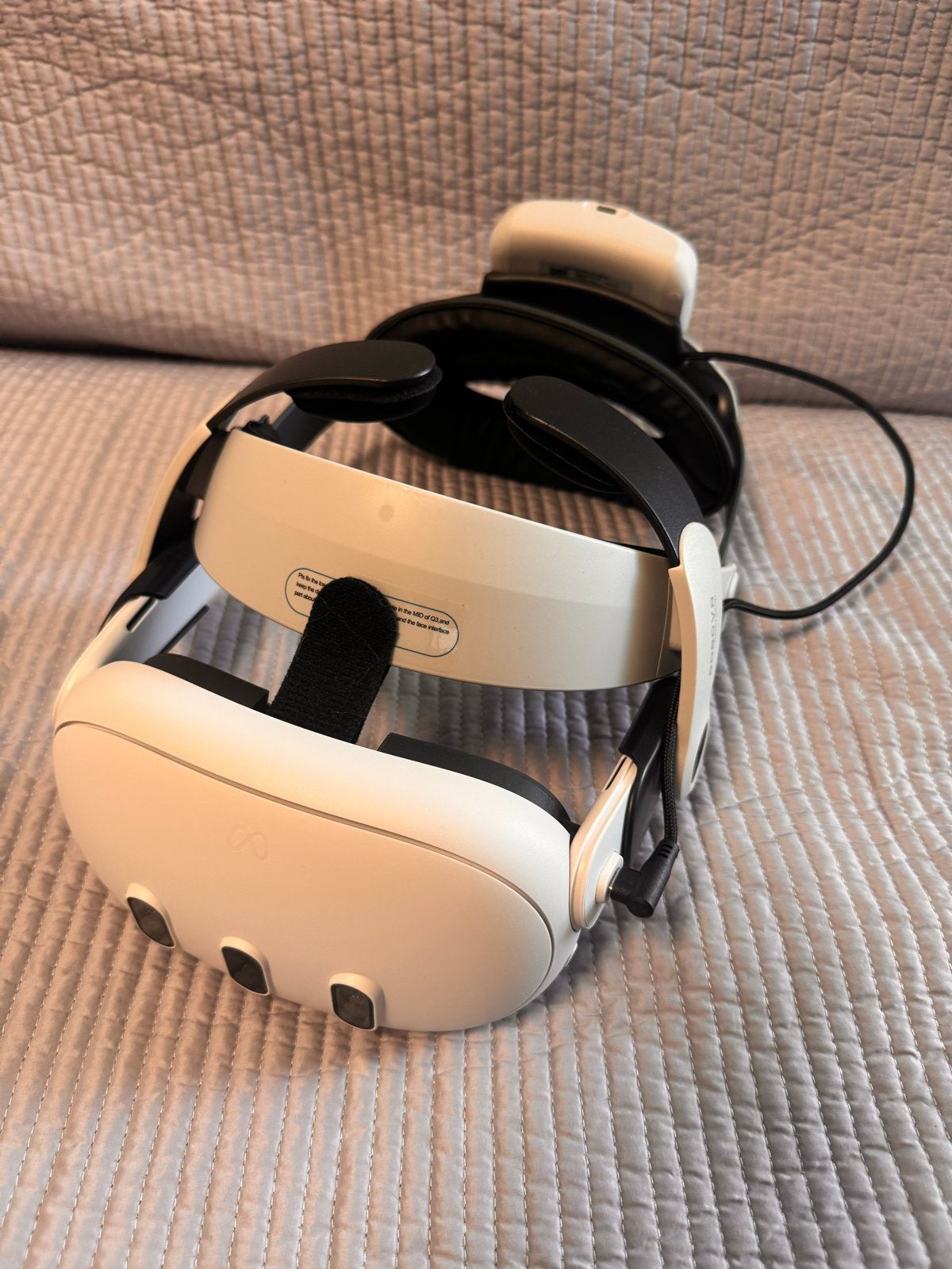 Meta Quest 3 512GB met BoboVR M3 Pro Head Strap, Overige merken, Ophalen of Verzenden, Zo goed als nieuw, Overige typen
