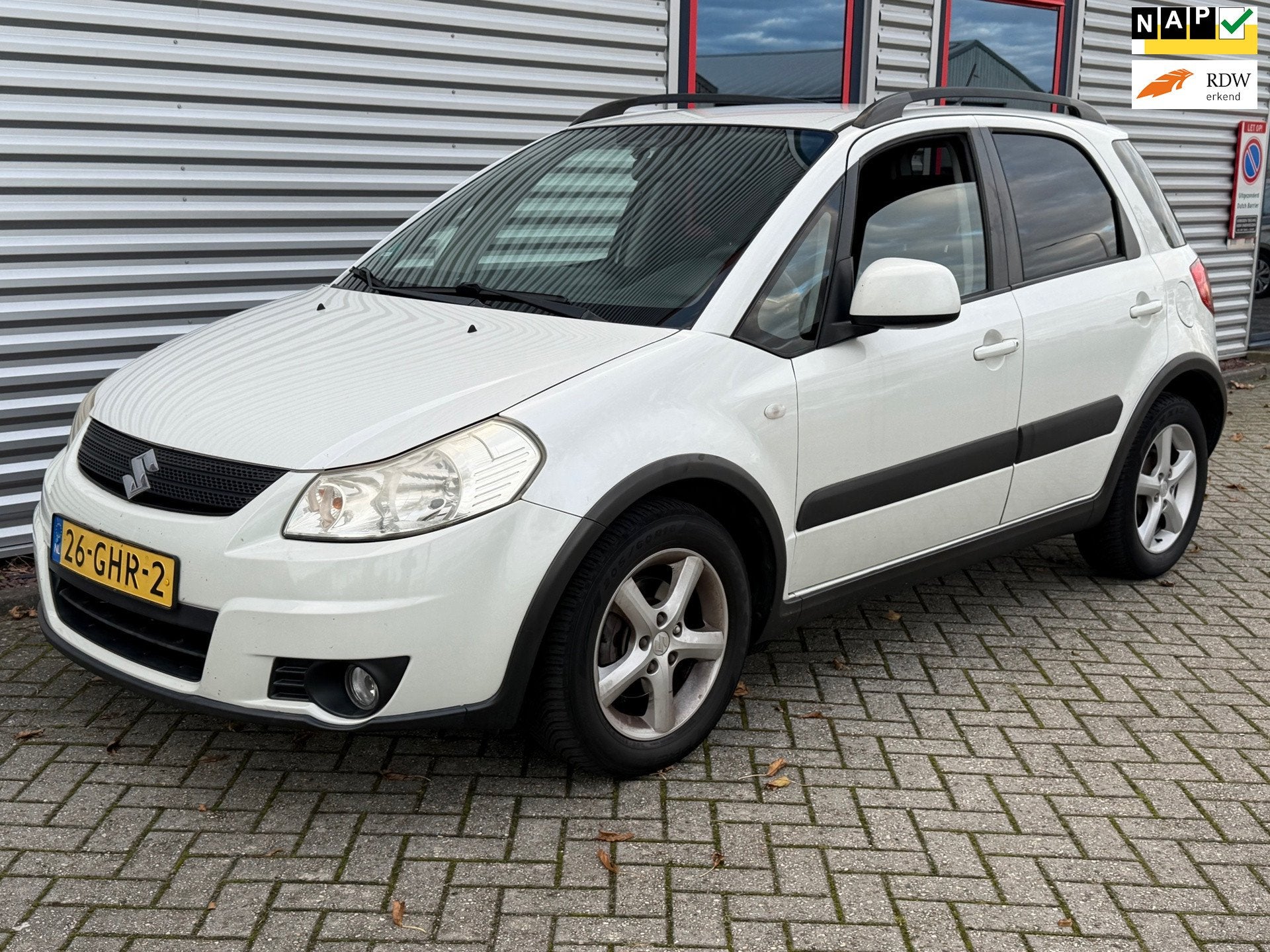 Suzuki SX4 1.6 Shogun Parelmoerwit NIEUWE APK, Auto's, 15 km/l, Gebruikt, 4 cilinders, Origineel Nederlands