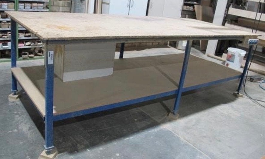 Stevige Werkbank 300 € per stuk, Ophalen, Gebruikt, 170 cm of meer