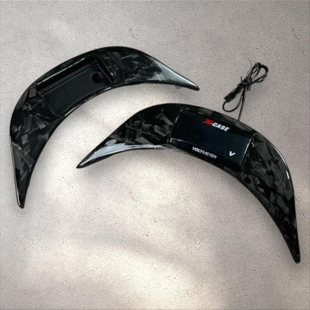 Forged carbon voltmeter spoiler vespa sprint/primavera, Ophalen of Verzenden