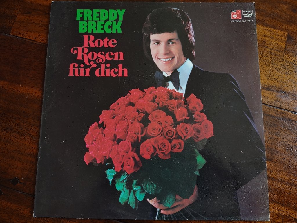 Lp - Freddy Breck - Rote Rosen fur dich, Ophalen of Verzenden, Zo goed als nieuw, Pop, LP