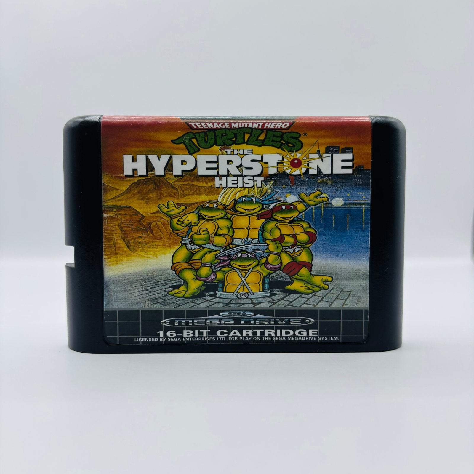Teenage Mutant Ninja Turtles Hyperstone Heist - Mega Drive, Spelcomputers en Games, Avontuur en Actie, Ophalen of Verzenden, Zo goed als nieuw