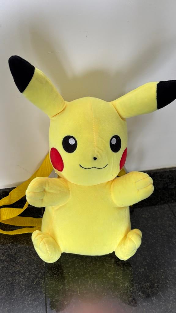 Leuke Pikachu rugzak - Perfect voor Pokémon fans!, Geel, Overige typen, Ophalen of Verzenden, Zo goed als nieuw