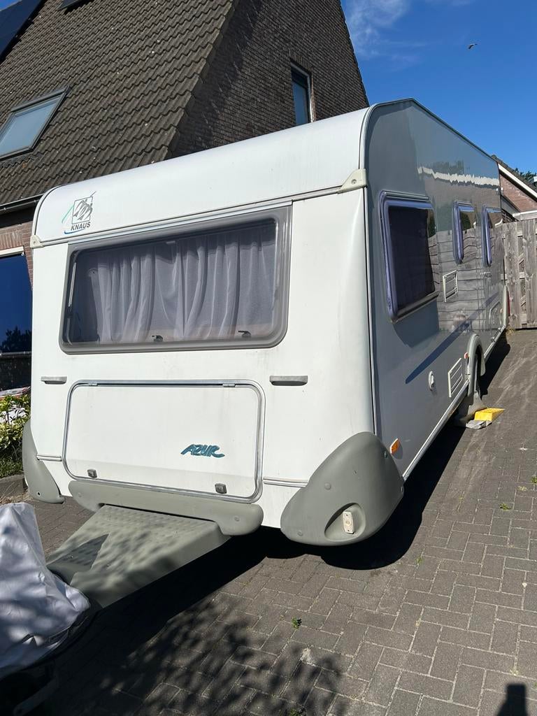 Knaus Caravan, Caravans en Kamperen, Caravans, Kachel, Rondzit, Frans bed, Particulier
