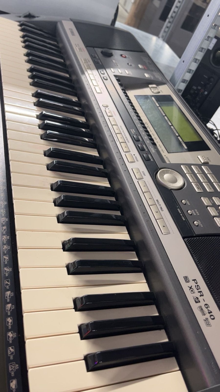 Yamaha PSR-640 Keyboard, Ophalen, 61 toetsen, Yamaha, Zo goed als nieuw