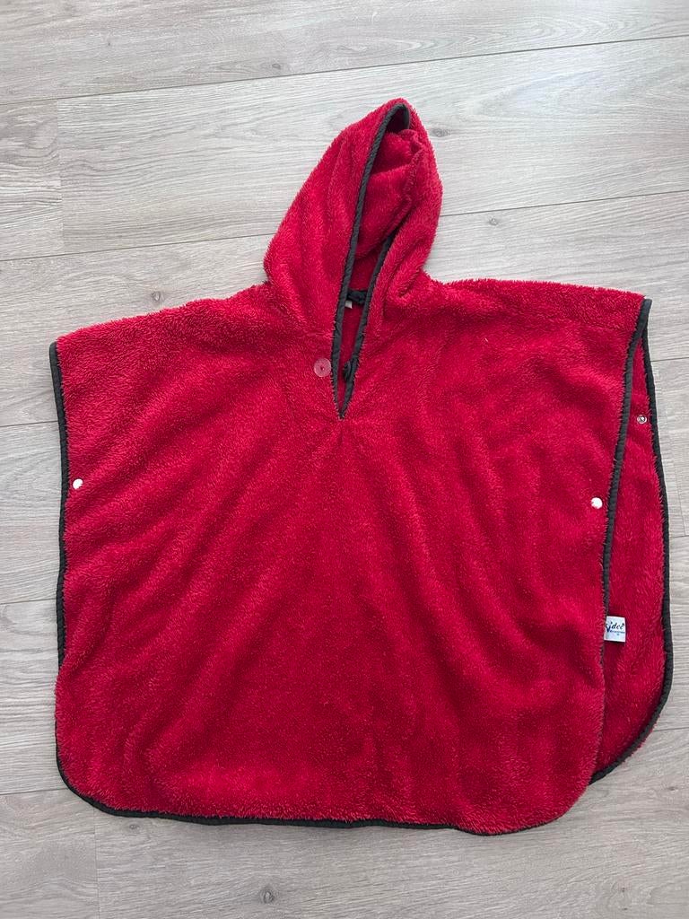 Optidee Microvezel Poncho Rood, Ophalen, Gebruikt
