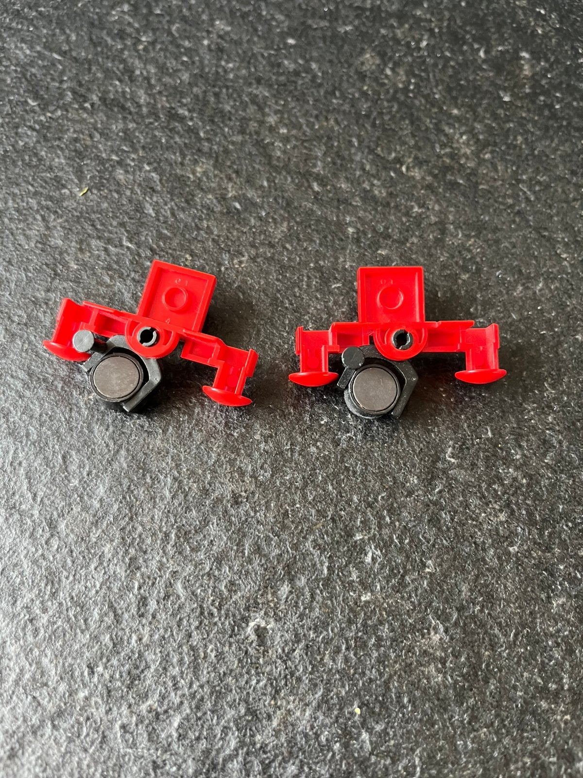 Lego 12 volt rode treinbuffers trein serie 12v jaren 80, Kinderen en Baby's, Speelgoed | Duplo en Lego, Ophalen of Verzenden, Gebruikt