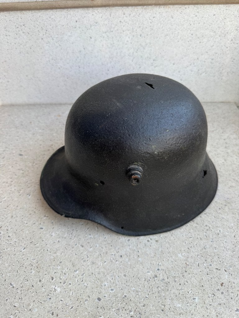 Wo1 Duitse helm, Verzamelen, Ophalen of Verzenden, Landmacht, Duitsland, Helm of Baret