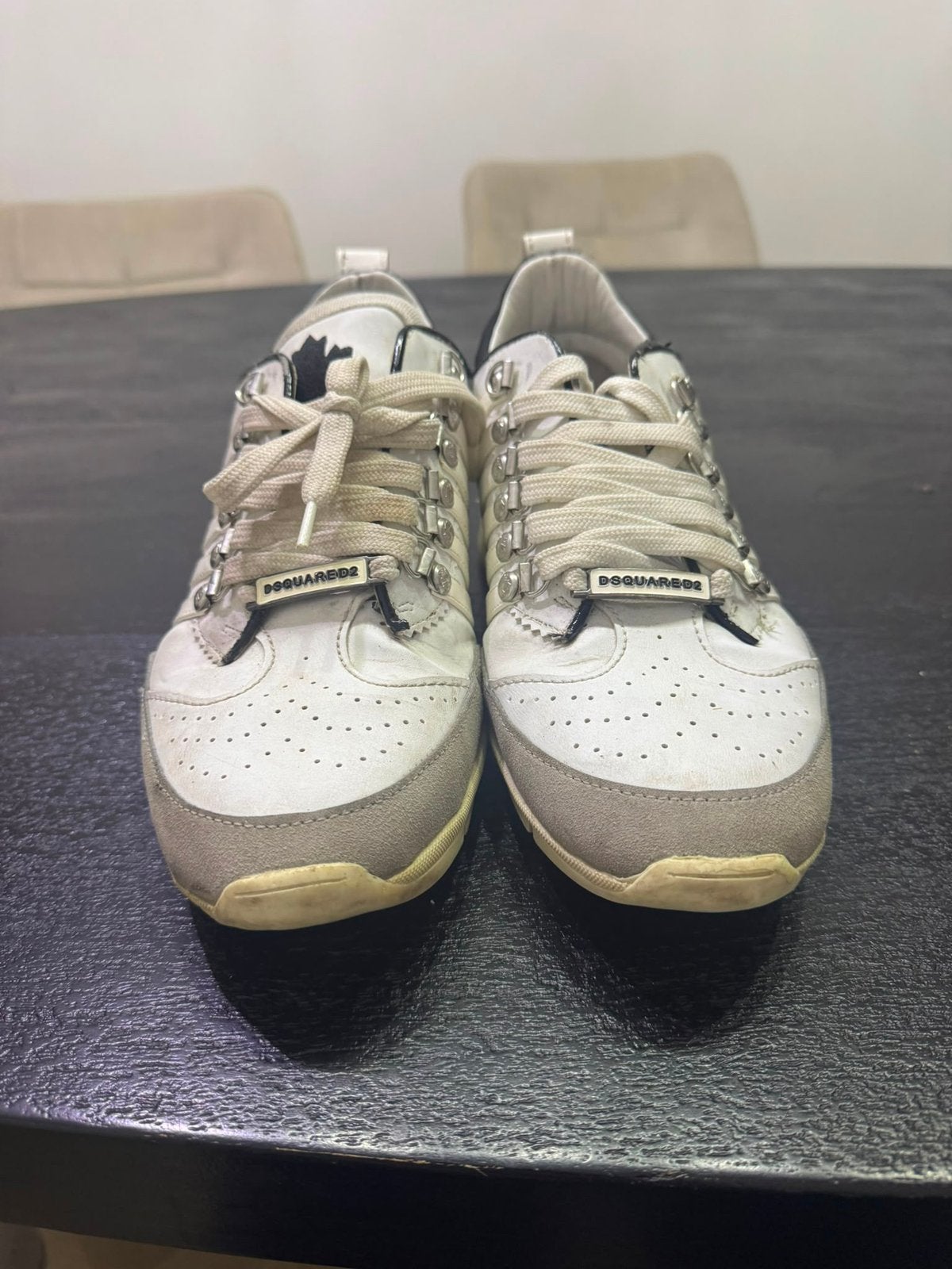 Dsquared2 Sneakers Maat 42, Kleding | Heren, Schoenen, Ophalen, Gedragen, Wit, Sneakers of Gympen