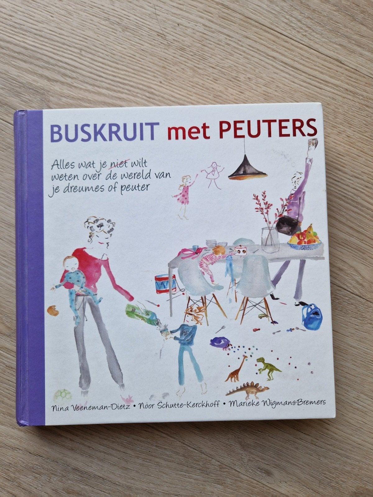 Boek Buskruit met Peuters, Ophalen of Verzenden, Gelezen, Zwangerschap en Bevalling