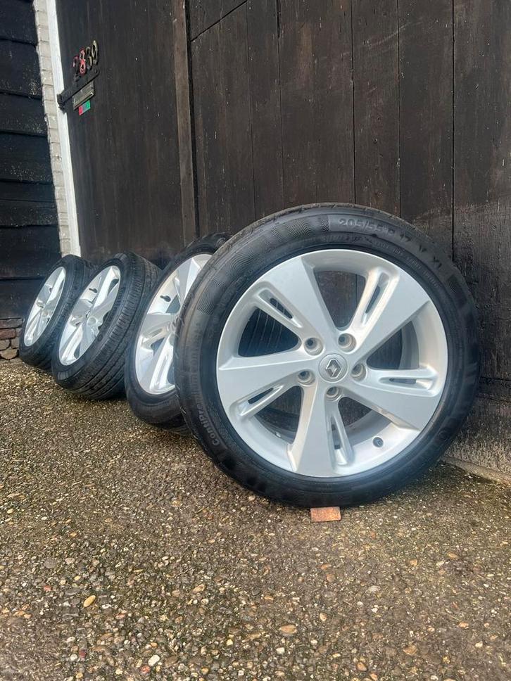 Originele Renault Megane Kadjar Sc?nic velgen 17? 5x114.3, Auto-onderdelen, Gebruikt, Banden en Velgen, Niet ingevuld, 17 inch