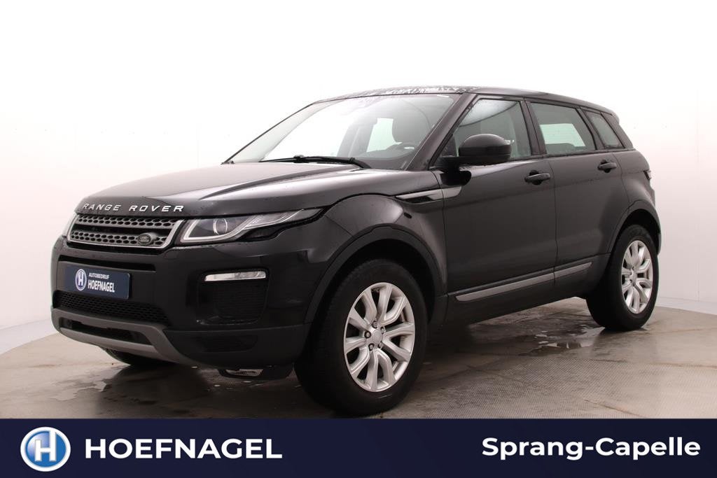 Land Rover Range Rover Evoque 2.0 Si4 HSE Dynamic | Trekhaak, Auto's, Land Rover, 4 cilinders, Zwart, Leder, Bedrijf