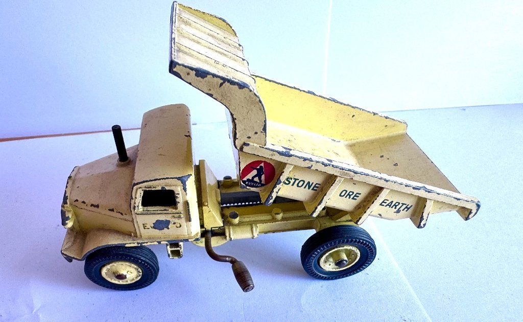 Originele Dinky Supertoys No. 965 Euclid Rear Dump Truck , Ophalen of Verzenden, Gebruikt, Auto