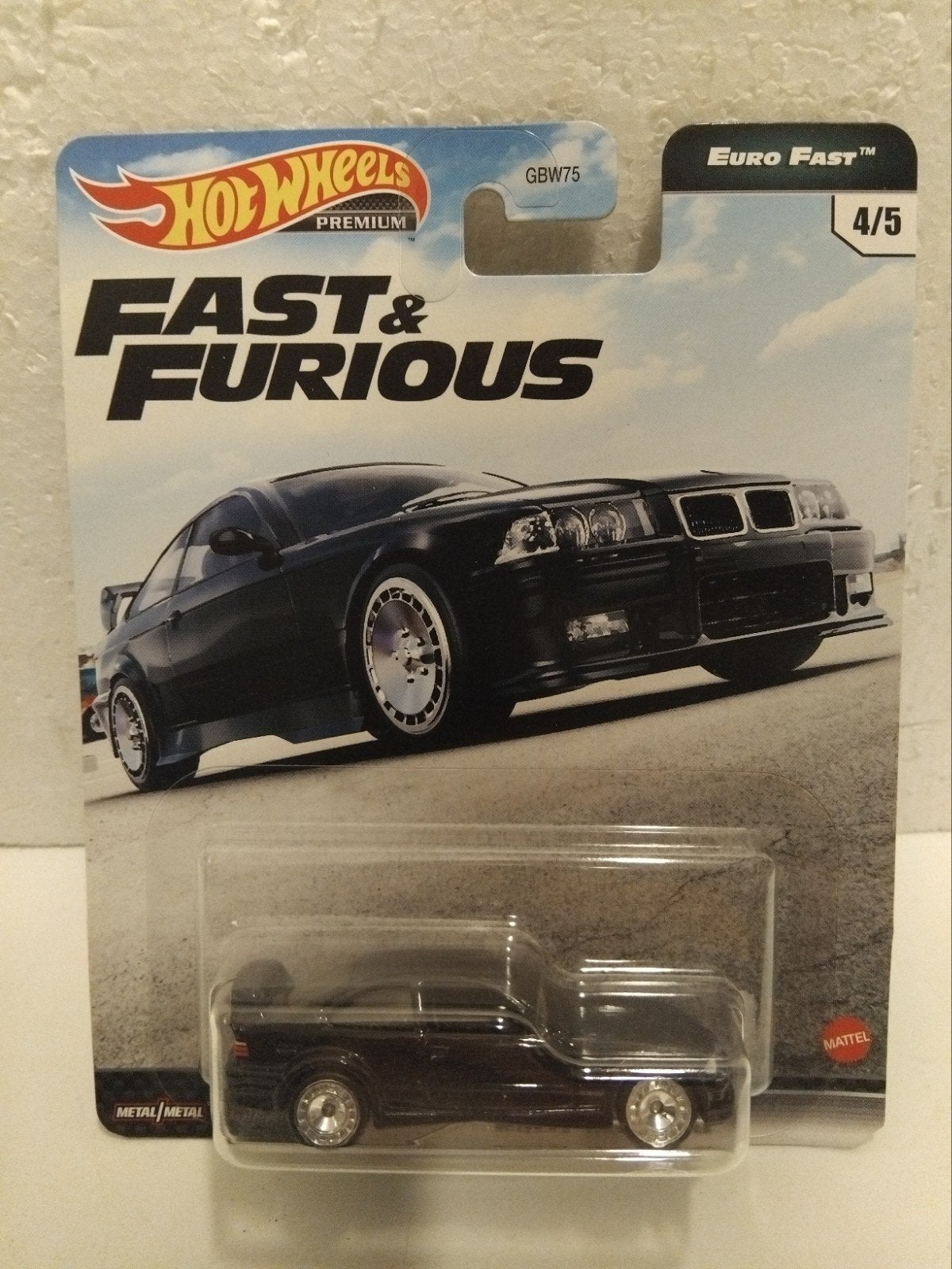 Hot Wheels Fast & Furious BMW M3 black E36 zwart 3INCH, Hobby en Vrije tijd, Ophalen of Verzenden, Zo goed als nieuw, Auto