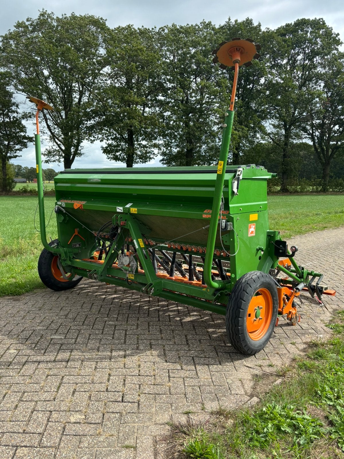 Amazone D9-30 special verhoogde bak!, Ophalen, Akkerbouw, Oogstmachine