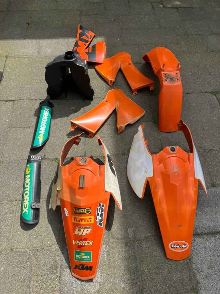 Plastic ktm 85 2004, Motoren, Ophalen of Verzenden, Gebruikt