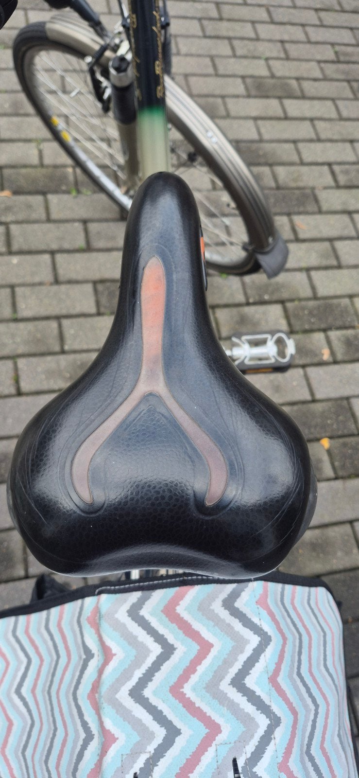 Royal gel zadel - fietszadel, Ophalen of Verzenden, Gebruikt, Zadel
