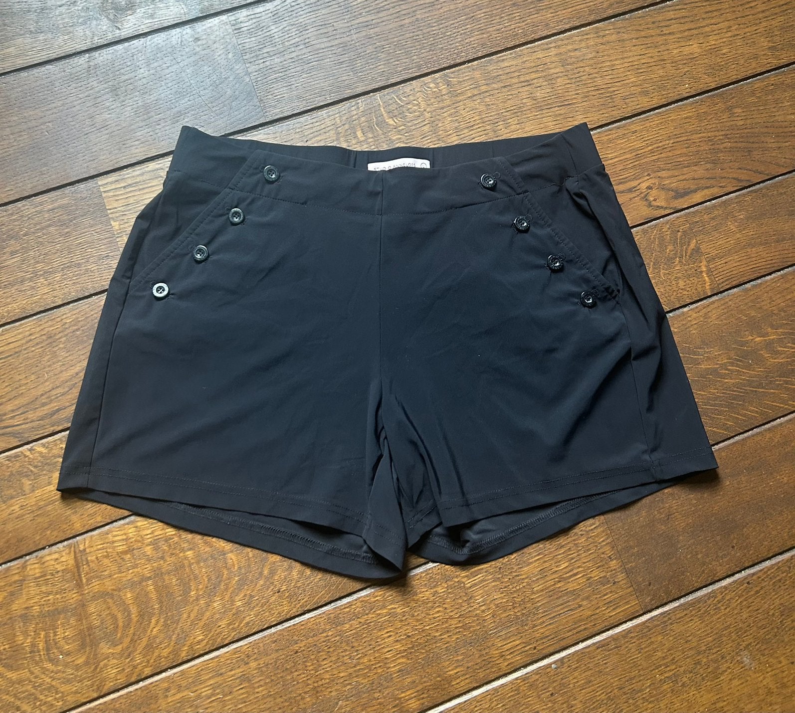Zwarte Studio Anneloes short, korte broek in L, Kort, Verzenden, Zwart, Maat 42/44 (L)