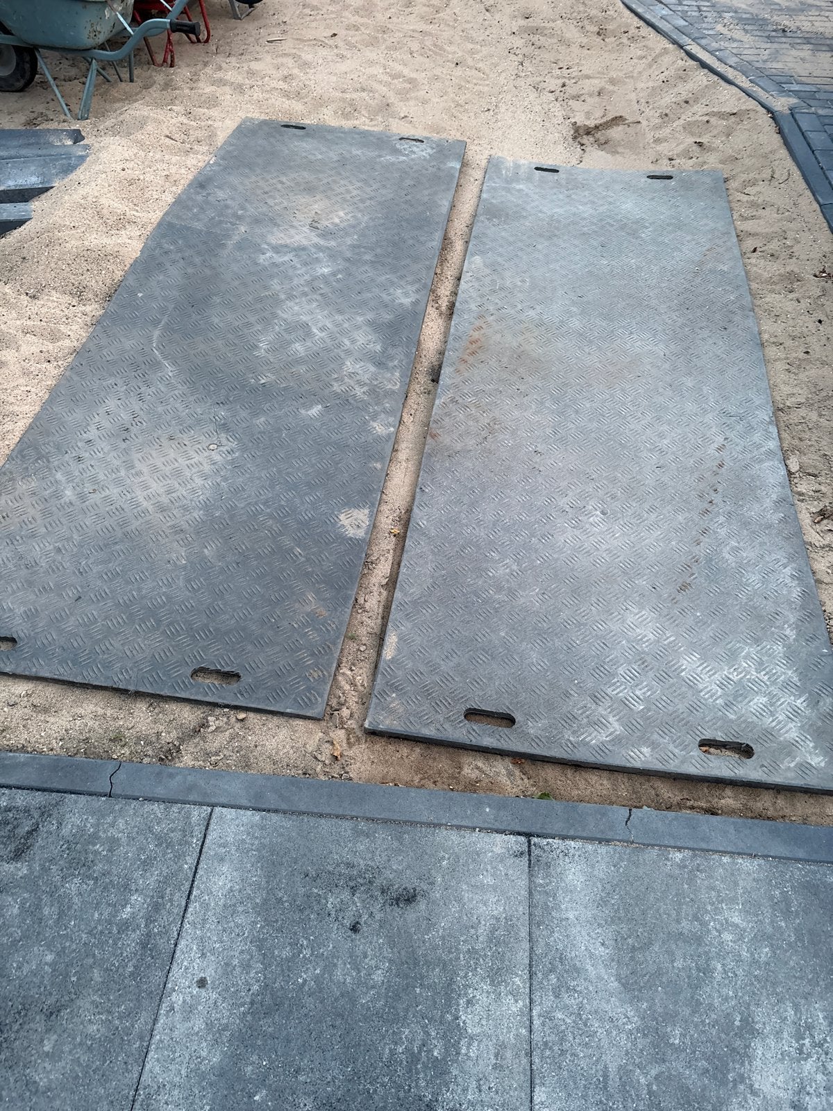 Rijplaten voor tijdelijke verharding, Ophalen, Gebruikt, Overige materialen, Minder dan 20 mm