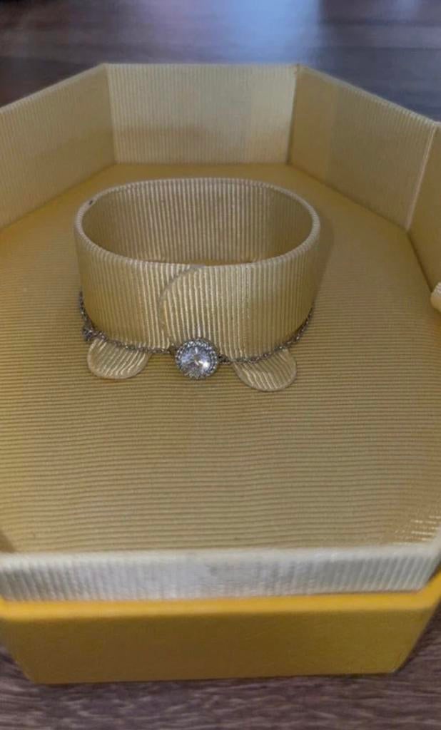 Swarovski armband, Ophalen of Verzenden, Zo goed als nieuw, Zilver