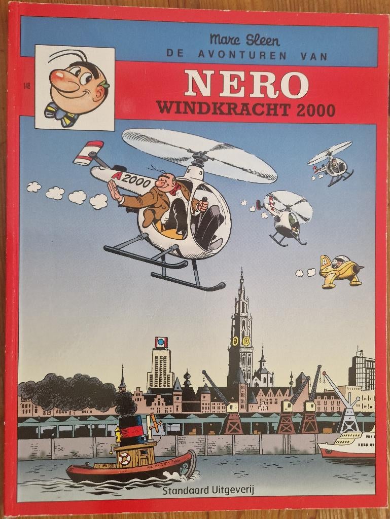 Nero - Windkracht 2000 - Marc Sleen nr 148, Boeken, Stripboeken, Eén stripboek, Ophalen, Zo goed als nieuw