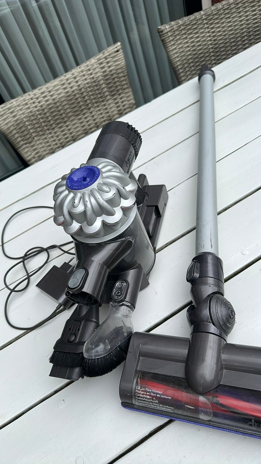 Dyson stofzuiger soms doet hij het wel san weer niet, Ophalen of Verzenden, Gebruikt