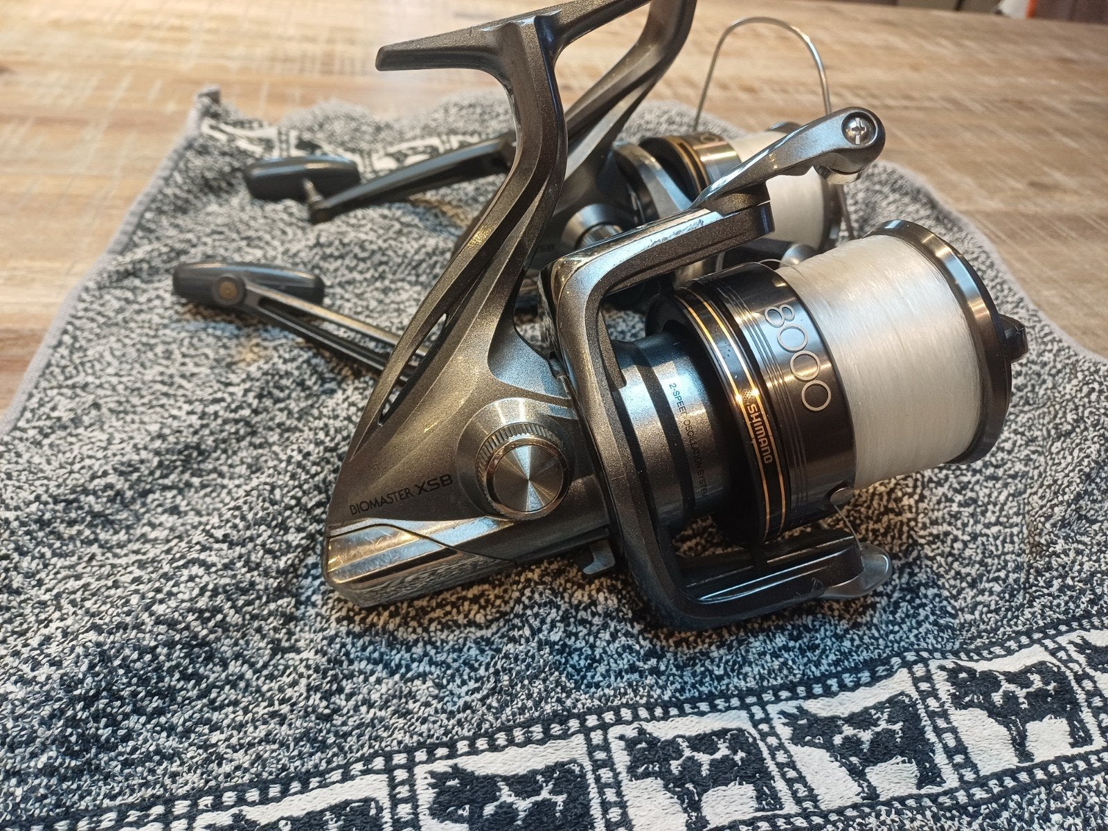 Shimano Biomaster XSB 8000, Ophalen, Gebruikt, Molen