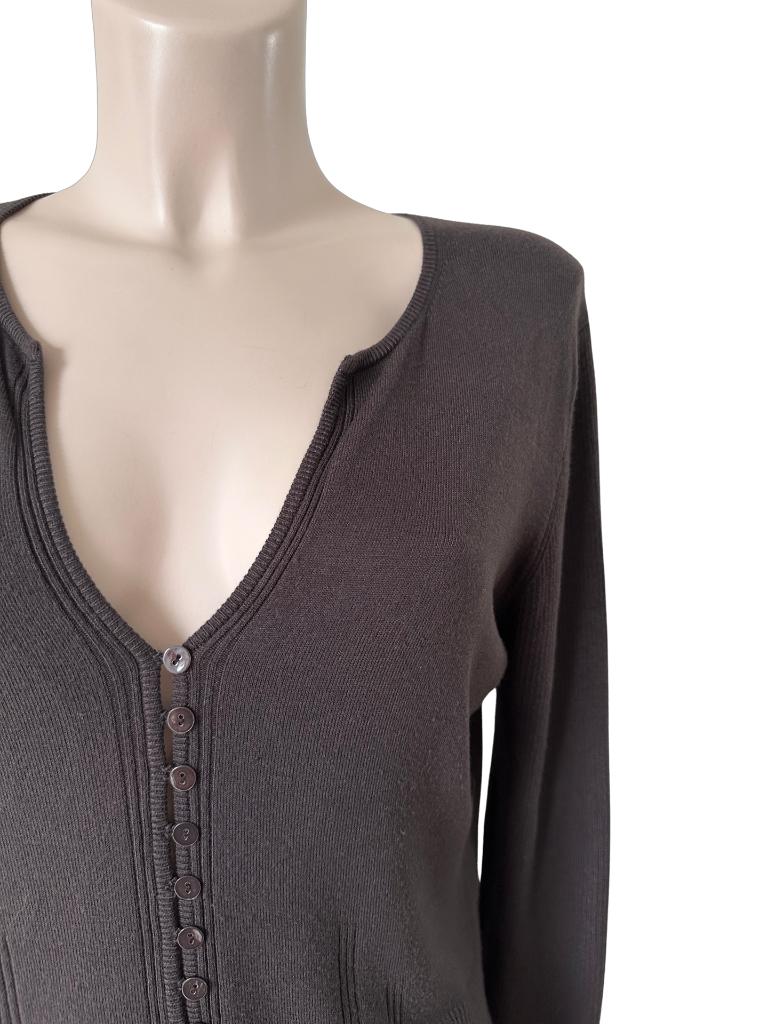 Caroline Biss vest M, Maat 38/40 (M), Bruin, Verzenden, Zo goed als nieuw